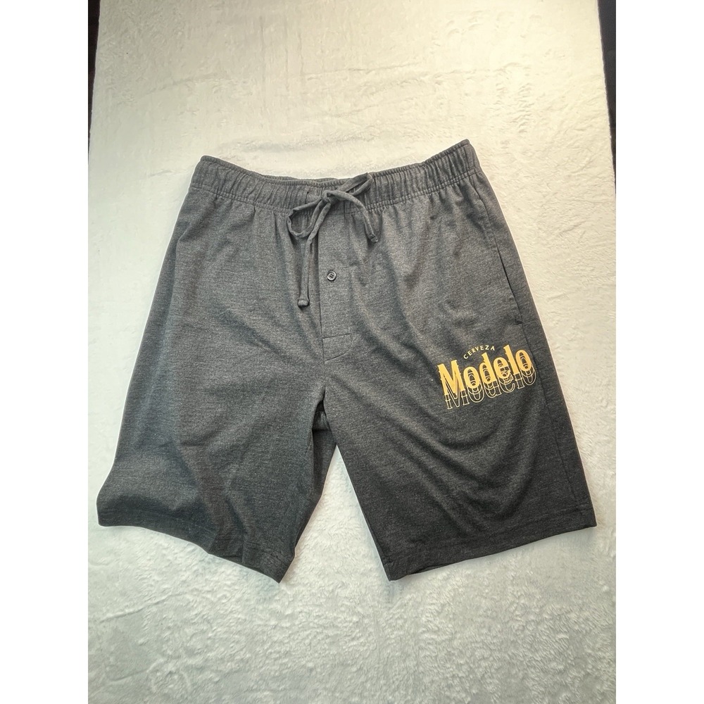 Modelo Men's Medium 32/34 Drawstring Lounge Shorts Modelo Logo NWOT